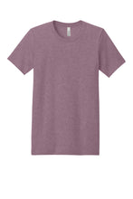 Load image into Gallery viewer, Bella+Canvas 3001CVC tee color swatch - Heather Orchid flat front