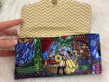Load image into Gallery viewer, Beauty and the Beast Clutch Wallet