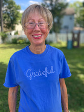 Load image into Gallery viewer, **Grateful Christian Embroidered Shirt Sweatshirt, Bible Verse Faith Apparel, Comfort Colors Tee, Jerzees Crewneck, Religious Gift Idea**