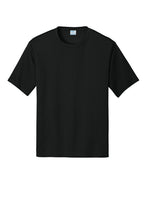 Load image into Gallery viewer, Port & Company PC380 performance tee in Jet Black - flat front