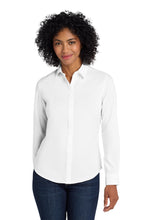 Load image into Gallery viewer, Eastek Embroidered Women's Apparel - Port Authority® SuperPro™ Twill Shirt –