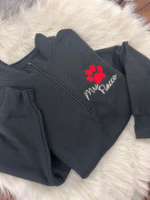 Load image into Gallery viewer, Haddonfield Bulldogs Staff Embroidered Quarter-Zip | Paw Print or Applique H | Optional Teacher Name