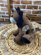 Load image into Gallery viewer, Memory Lion Keepsake Crafted From Clothing To Honor Loved Ones Or Celebrate Newborn Life With Optional Personalized Embroidery Upgrade