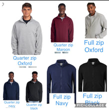 Load image into Gallery viewer, Nurse L& D Quarter Zip sweatshirt or Full Zip hoodie from baby hospital swaddle Blanket- RN labor delivery Licensed Practical, CNA, - Jacket