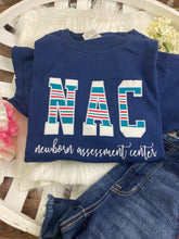 Load image into Gallery viewer, BULK ORDER of 10 or more - NAC Nurse sweatshirt from Baby  - Hospital Blanket - Newborn Assessment Center - Fabric Keepsake Sweatshirts - Applique (Copy)