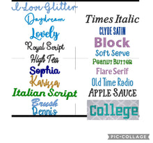 Load image into Gallery viewer, Custom Backward Flipped Text *** Embroidered Hat Personalized Text Font Thread Color Adjustable Adams Dad Ponytail Trucker Cap Gift Business Logo Sports Team Name**