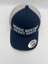 Load image into Gallery viewer, Make Boxing Great Again *** Embroidered Hat Personalized Text Font Thread Color Adjustable Adams Dad Ponytail Trucker Cap Gift Business Logo Sports Team Name**