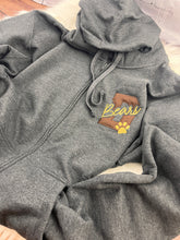 Load image into Gallery viewer, Delran Bears Embroidered Full-Zip Hoodie | D Bears Script Left Chest | Spirit Wear Fundraiser