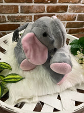 Load image into Gallery viewer, 2lbs -10lbs Weighted Elephant Stuffed Minky Animal Lap Pad -for Comfort, Special Needs, Sleep, Anxiety and Stress Relief - Custom Made