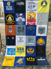Load image into Gallery viewer, Memory Quilt - Made from loved clothing - affordable blankets