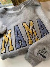 Load image into Gallery viewer, Baby Clothes Keepsake Sweatshirt Mama - Custom Applique, New Mom Gift