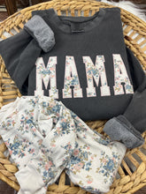 Load image into Gallery viewer, Baby Clothes Keepsake Sweatshirt Mama - Custom Applique, New Mom Gift