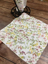 Load image into Gallery viewer, Floral Reusable Paper Towels with Snaps, Napkins Terry Cloth. Nonpaper, Cloth, Paperless, Eco-Friendly Kitchen - Zero Waste Fun Prints