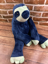 Load image into Gallery viewer, 2lbs -10lbs Weighted Sloth Stuffed Minky Animal Lap Pad -for Comfort, Special Needs, Sleep, Anxiety and Stress Relief - Custom Made