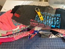 Load image into Gallery viewer, Memory Quilt - Made from loved clothing - affordable blankets
