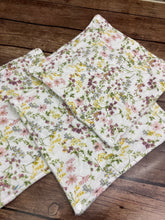 Load image into Gallery viewer, Floral Reusable Paper Towels with Snaps, Napkins Terry Cloth. Nonpaper, Cloth, Paperless, Eco-Friendly Kitchen - Zero Waste Fun Prints