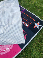 Load image into Gallery viewer, Memory Quilt - Made from loved clothing - affordable blankets