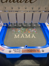 Load image into Gallery viewer, Wildflowers - Floral Mama Embroidered Shirt - Mom - Grammy - Comfort Colors Embroidered - Mommy