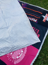 Load image into Gallery viewer, Memory Quilt - Made from loved clothing - affordable blankets