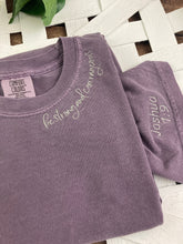 Load image into Gallery viewer, Be strong and courageous Joshua 1:9 Christian Bible Scripture Embroidered Shirt - Mom - Grammy - Comfort Colors Embroidered - Mommy