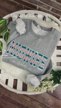 Load and play video in Gallery viewer, Midwife sweatshirt from Baby Hospital Blanket - Labor and Delivery - Fabric Keepsake Sweatshirts - Applique