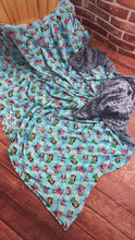 Load and play video in Gallery viewer, Lilo and Stitch - Weighted Blanket or Lap Pad Cotton Fabric - Toddler, Child, Teen, Adult -Dot Minky - Anxiety, Sleep.