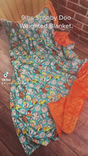 Load and play video in Gallery viewer, Scooby Doo- Weighted Blanket or Lap Pad Cotton Fabric - Toddler, Child, Teen, Adult -Dot Minky - Anxiety, Sleep.