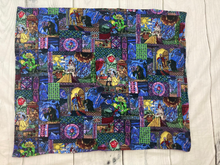 Load image into Gallery viewer, Beauty and the Beast - Weighted Blanket - Lap Pad Cotton Fabric - Toddler, Child, Teen, Adult -Dot Minky - Anxiety, Sleep.