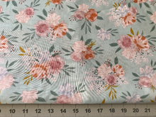 Load image into Gallery viewer, Roses Weighted Blanket or Lap Pad Cotton Fabric - Toddler, Child, Teen, Adult -Dot Minky - Anxiety, Sleep.