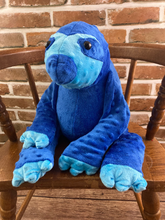Load image into Gallery viewer, 2lbs -10lbs Weighted Sloth Stuffed Minky Animal Lap Pad -for Comfort, Special Needs, Sleep, Anxiety and Stress Relief - Custom Made