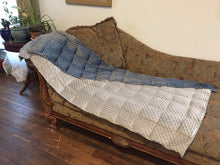 Load image into Gallery viewer, Castlerock Gray Dot Minky Weighted Blanket - Adult Size