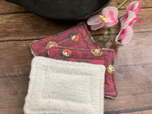 Load image into Gallery viewer, Harry Potter Wizard Reusable Kitchen Sponges- Perfect for cleaning dishes, counters and Cast Iron Pots. Mesh side for extra cleaning power.