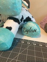 Load image into Gallery viewer, Add - on - Item - Personalize my Sweatshirt/ weighted blanket / weighted animal - Embroidery - Custom Name