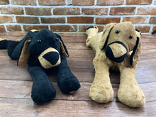 Load image into Gallery viewer, 2lbs -10lbs Weighted  Dog Stuffed Minky Animal Lap Pad -for Comfort, Special Needs, Sleep, Anxiety and Stress Relief - Custom Made