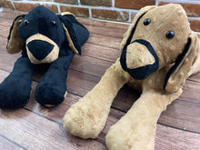 Load image into Gallery viewer, 2lbs -10lbs Weighted  Dog Stuffed Minky Animal Lap Pad -for Comfort, Special Needs, Sleep, Anxiety and Stress Relief - Custom Made