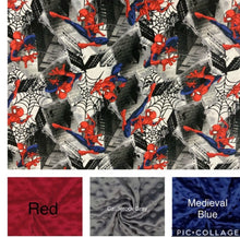 Load image into Gallery viewer, Spiderman - Avengers- Weighted Blanket or Lap Pad Cotton Fabric - Toddler, Child, Teen, Adult -Dot Minky - Anxiety, Sleep.