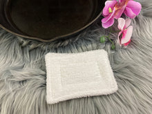 Load image into Gallery viewer, Black Wildflower and Butterfly Reusable Kitchen Sponges- Perfect for cleaning dishes, counters and Cast Iron Pots. Mesh side for extra cleaning power.