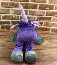 Load image into Gallery viewer, 2lbs -10lbs Weighted Unicorn or Horse Stuffed Minky Animal Lap Pad -for Comfort, Special Needs, Sleep, Anxiety and Stress Relief - Custom Made