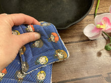 Load image into Gallery viewer, Harry Potter Wizard Reusable Kitchen Sponges- Perfect for cleaning dishes, counters and Cast Iron Pots. Mesh side for extra cleaning power.
