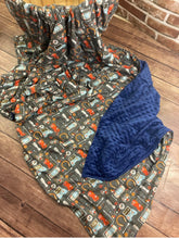 Load image into Gallery viewer, Gaming Computer - Weighted Blanket or Lap Pad Cotton Fabric - Toddler, Child, Teen, Adult -Dot Minky - Anxiety, Sleep.