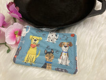 Load image into Gallery viewer, Blue Dogs Reusable Kitchen Sponges- Perfect for cleaning dishes, counters and Cast Iron Pots. Mesh side for extra cleaning power.