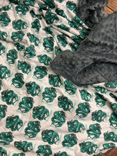 Load image into Gallery viewer, Wizard House- Weighted Blanket or Lap Pad Cotton Fabric - Toddler, Child, Teen, Adult -Dot Minky - Anxiety, Sleep.