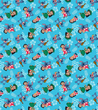 Load image into Gallery viewer, Lilo and Stitch - Weighted Blanket or Lap Pad Cotton Fabric - Toddler, Child, Teen, Adult -Dot Minky - Anxiety, Sleep.