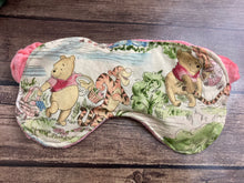 Load image into Gallery viewer, 1/2lbs Weighted Sleep Eye Pillow  Mask. Great for Travel. Minky and Cotton. Glass Beads