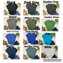 Load image into Gallery viewer, There, Their, and There’re Grammar Teachers Tee- Bella Canvas T-shirt - Funny fun