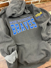 Load image into Gallery viewer, WHS MARCHING BRAVES Band Sweatshirt – Glitter Appliqué &amp; Embroidered Design
