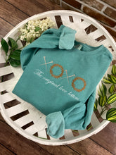 Load image into Gallery viewer, The Original Love Letters - Resurrection Sunday John 3:16 Gift - Embroidered Shirt Comfort Colors Sweatshirt Awareness - Christian Song
