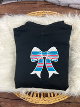 Load image into Gallery viewer, Nurse Bow Quarter Zip sweatshirt or Full Zip hoodie from baby hospital swaddle Blanket-  RN labor delivery  Licensed Practical, CNA,  - Jacket
