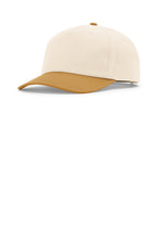Load image into Gallery viewer, Richardson Bears Cap — Cream &amp; Wheat Embroidered Trucker Hat
