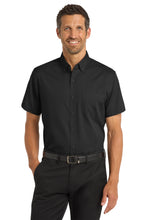 Load image into Gallery viewer, Eastek Embroidered Apparel - Port Authority® SuperPro™ Twill Short Sleeve Shirt –
